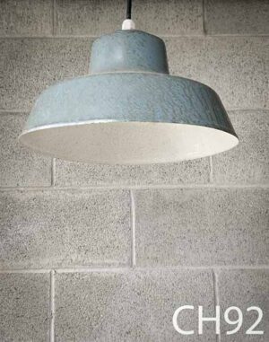 CH92-Qty-17.  Grey 14"  china hat c/w cord