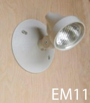 EM11-Qty-1.  Single beige emergency head.