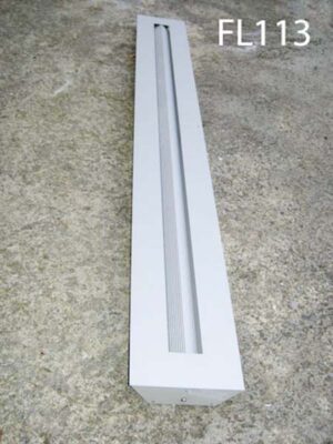 FL113-Qty-12. Grey 4ft double T5 fluoro c/w cord