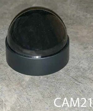 CAM21-Qty-30. Black camera bubble 4 ¼”D x 3”H