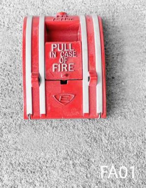FA01 - Qty-  10. Red fire Alarm pull station