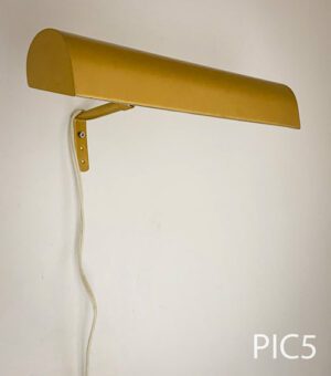 PIC5-Qty-2. Bronze 14"W adjustable picture light with 2 medium base sockets and cord.