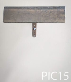 PIC15-Qty-1. Dark bronze 8" adjustable picture light with 24 volt hybrid Leds and cord.