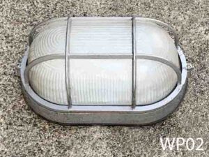 WP02-Qty-8.  Marine light wall or ceiling mount. 10in x 6in c/w cord