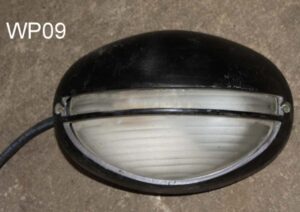 WP09-Qty-3.  Black 8″ long c/w cord