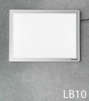 LB10- Qty-1. Grey light box with led centre panel 12 volt DC. 27" W x 20" H