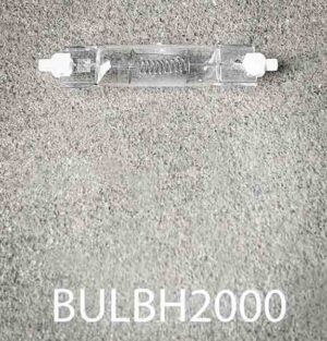 BULBH2000-Qty-12. Halogen 2000 watt 5.5" long
