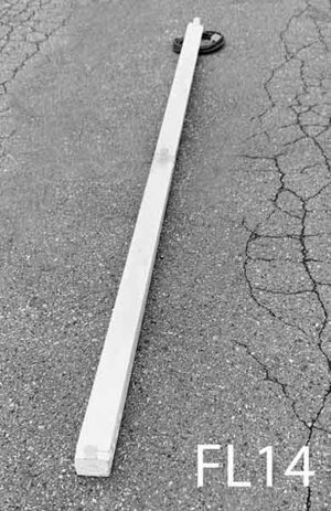 FL14-Qty-30.  White 4′ Tandem(8′ long) uses 2- 4′ lamps T8 c/w cord.  Led package available.