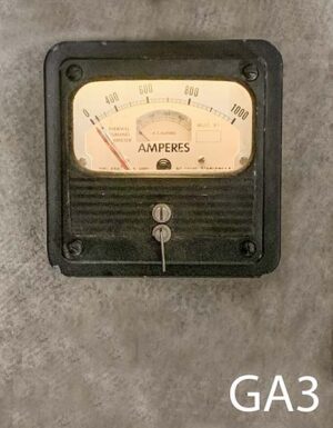 GA3-Qty-3. Black gauge with 24 volt Leds. 6" x 6"