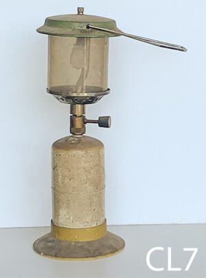 CL7-Qty-1. Camping Lantern 17"H plus handle.