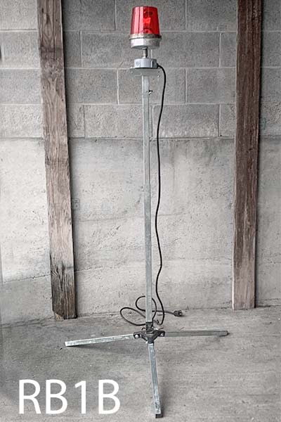 RB1B-Qty-2. RB01 mounted on steel adjustable stand up to 7' high
